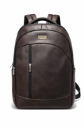 Men's Leather Backpack For